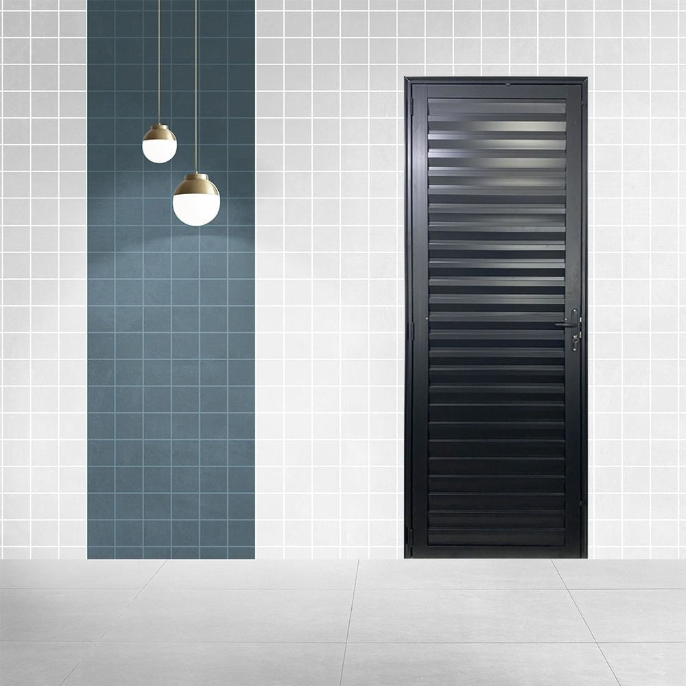 Porta Palheta Linha 25 210x90 Lado Direito Preto