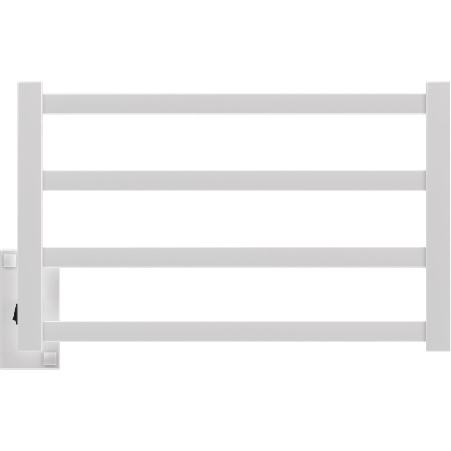 Toalheiro Aquecido Thermo Square Clean Bivolt E Bilateral Branco