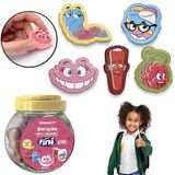 Kit Escolar 5 Borrachas Divertidas Com Aroma Bala Fini