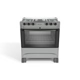 Fogão 5 Bocas Com Mesa De Inox E Acendimento Mueller Titânio