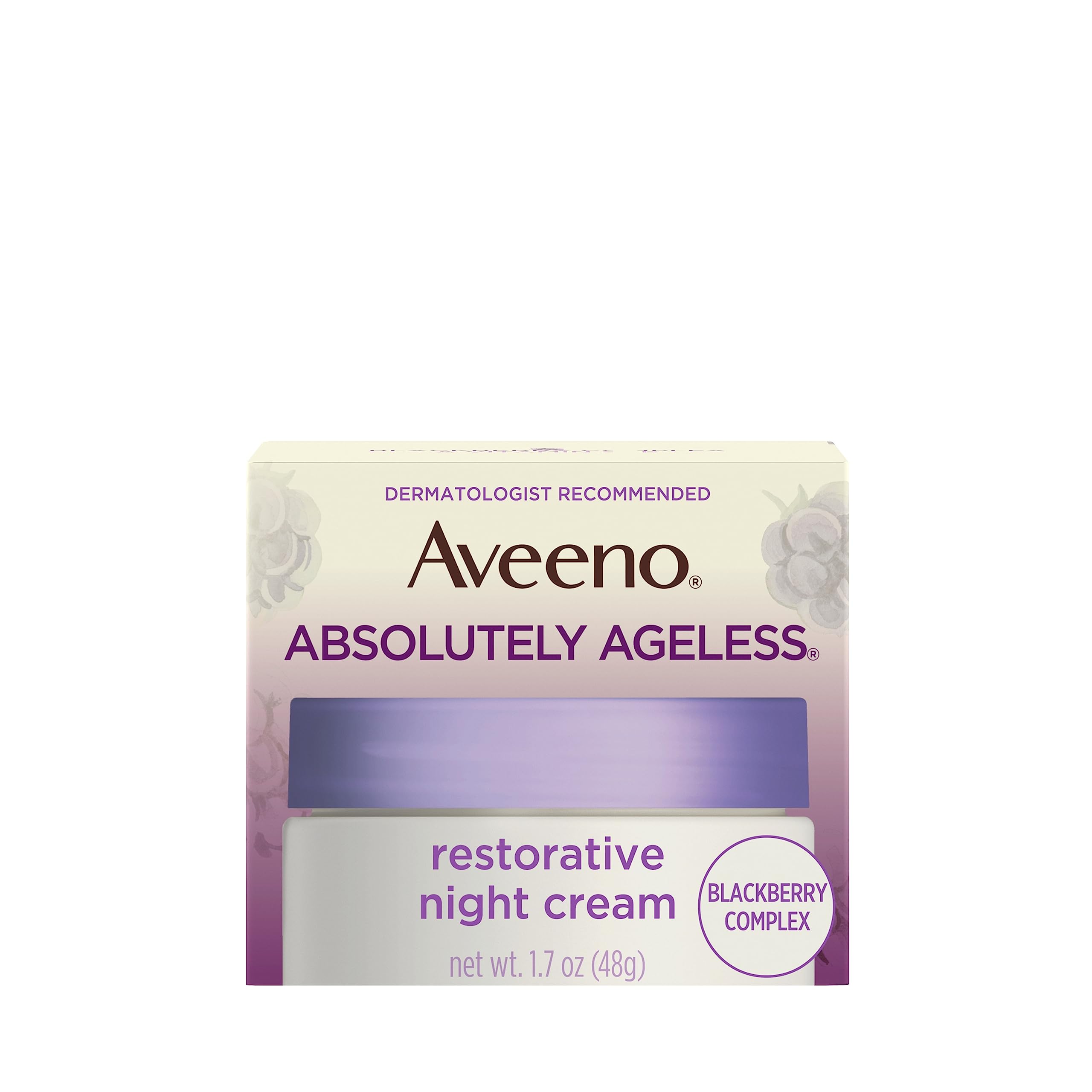 Creme De Noite Aveeno Absolutely Ageless 50 Ml Com Amora
