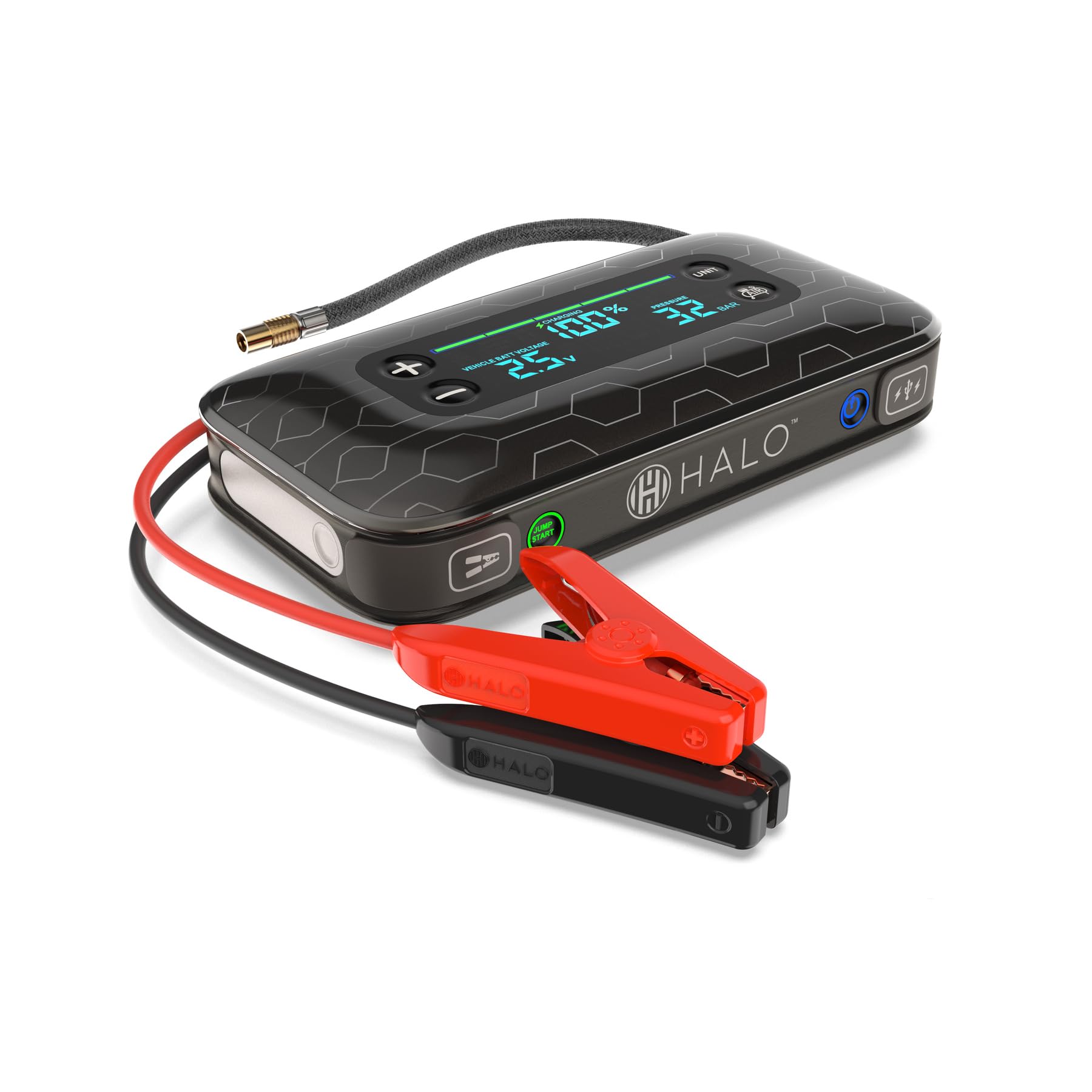 Veículo Portátil Jump Starter Halo Bolt Air+ 1750 Black