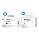Cabeça De Impressão Hp X4e75aa E M0h50aa Kit Preto E Color