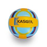 Bola De Vôlei Quadra Praia Tamanho Padrão Azul E Amarelo