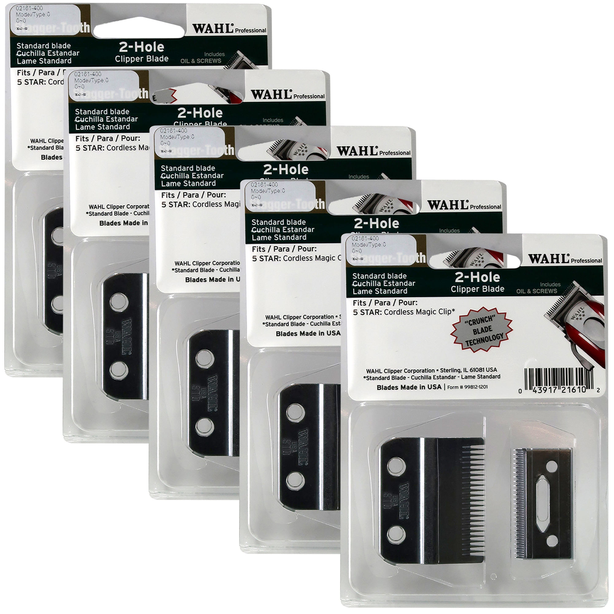 Clipper Blade Wahl Stagger-tooth Para Magic Clip 5 Estrelas