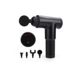 Pistola De Massagem Remex Muscle Massager 6 Intensidades 4 Cabeças