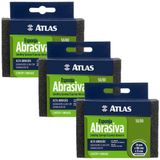Esponja Abrasiva Rígida Alta Abrasividade Kit 03 Un