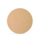 Kit 12 Sousplats Redondo Cru Jogo Americano Pratos Mesa Mdf