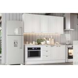 Cozinha Modulada Completa Americana 6 Peças (2aéreos+2balcões+2complementos) C6p83 Branco - Henn
