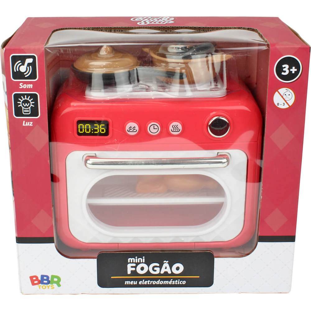 Chefs Star Mini Fogao Com Som E Luz Bbr