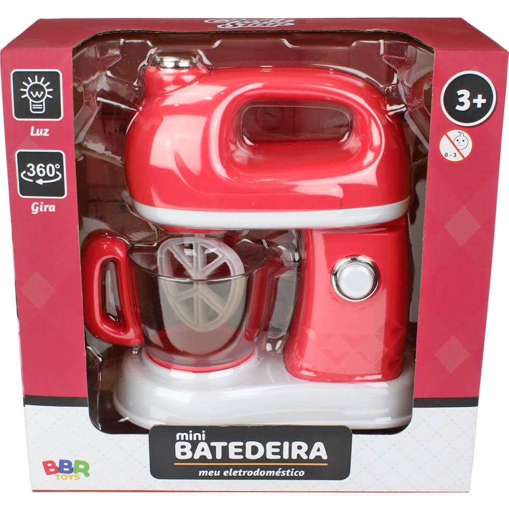 Chefs Star Mini Batedeira Com Som E Luz Bbr