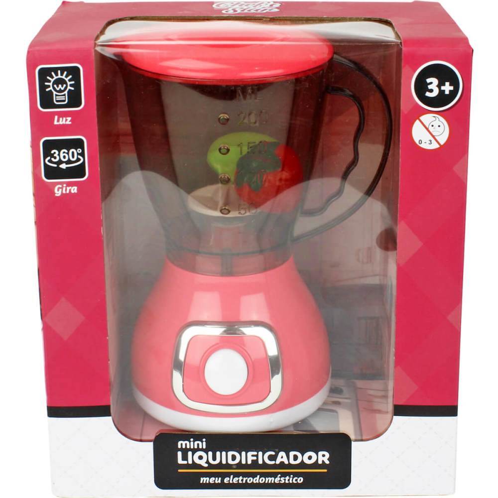 Chefs Star Mini Liquidificador Com Som E Luz Bbr