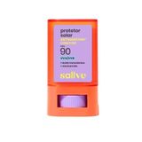 Protetor Solar Sallve Bastão Fps 90 Cor 4 Antimanchas 15g