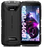 Smartphone Doogee S41t Robusto Com Android 14 De 8 Gb+64 Gb Com Câmera De 13 Mp