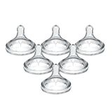 Baby Bottle Nipple Dr. Brown&#39;s Natural Flow Y-cut, Pacote Com 9 M+6