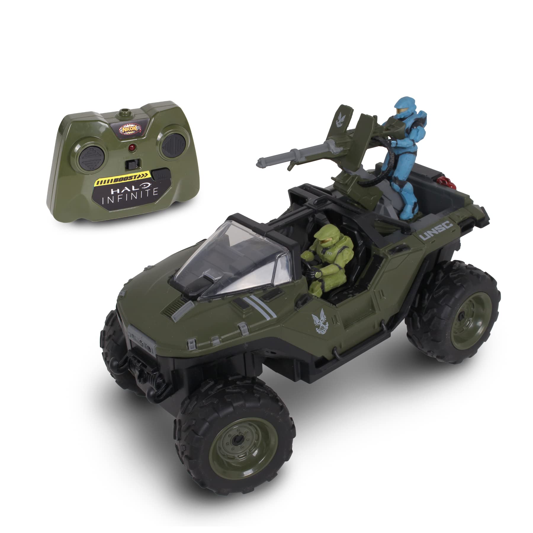 Veículo Rc Nkok Halo Infinite Battle Hog Warthog Com Figuras