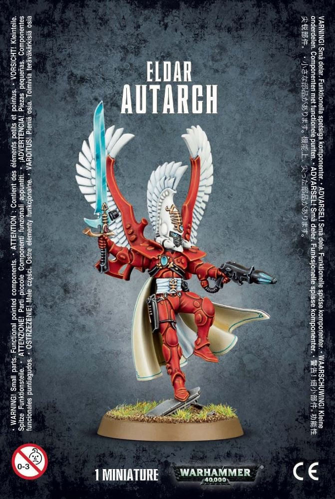 Workshop De Jogos Em Miniatura Warhammer 40k Eldar Autarch