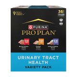Pacote De Variedades Úmidas Urinárias Cat Food Purina Pro Plan 36x85g