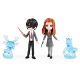 Bonecos Harry Potter e Gina Amigos Mágicos com Patronos Sunny