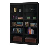 Estante Livreiro Multiuso 8 Prateleiras 1,78m Office Preto J&amp;a
