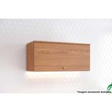 Armário Aéreo Cozinha Modulado Requinte C/ 1 Porta Basculante 80cm Nature - Henn