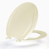 Assento Sanitário Oval em Polipropileno Plus Universal Tupan Bege