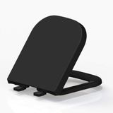 Assento em resina termofixa para as louças as louças debba/gap/quadra/polo/unic creme Tupan Preto