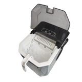 Maquina De Gelo Em Cubos Portatil 110v Lcd
