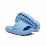 Chinelo Nuvem Slide Feminino Flip Flop Ortopédico Confortável Azul