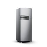 Geladeira Consul Frost Free Duplex 340 Litros Com Prateleiras Altura Flex Cor Inox Crm39ak 220v