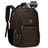 Mochila Executiva Grande Faculdade Antifurto Notebook Marrom
