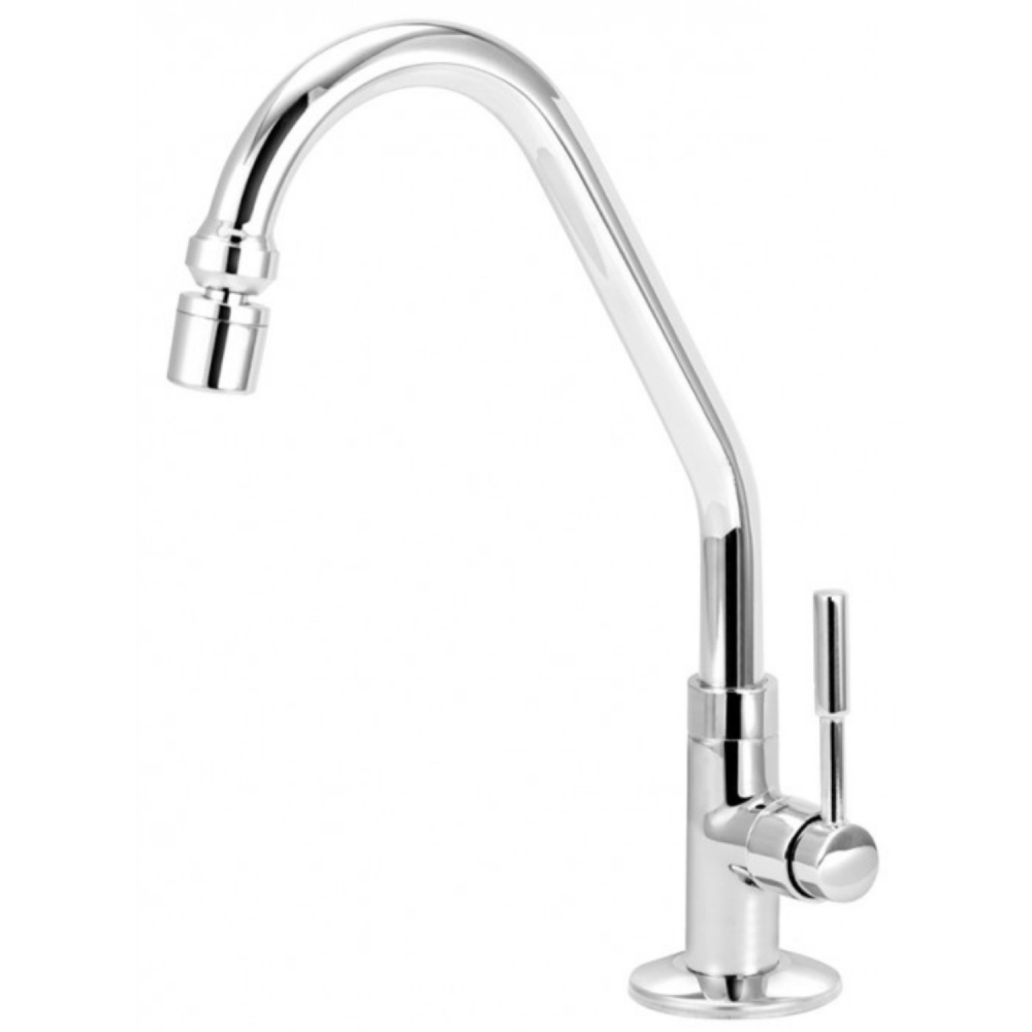 Torneira Cozinha Mesa Bica Móvel ¼ Volta 1167 Stilo C31 Cromado Cromado