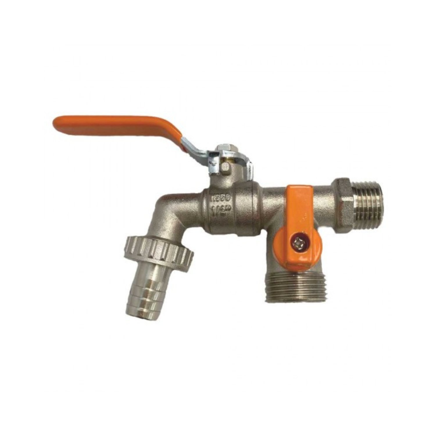 Torneira Tanque Com Derivação Máquina De Lavar Esfera Alavanca Cromado