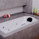 Banheira De Hidromassagem Bella Em Gel Coat Gran Luxo 170cm - Sem Aquecedor - Volume Ideal 135 Litro Branco