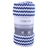 Manta Solteiro 150x200cm Jaquard Tricot Cazza