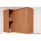 Armário Aéreo Cozinha Modulado Requinte Canto Reto C/ 1 Porta 94cm Nature - Henn