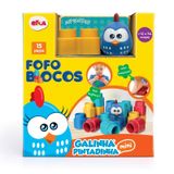 Blocos De Encaixe Fofo Blocos Galinha Pintadinha Elka 1047