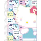 Caderno Univ. 160 Fls 10 Mat. Hello Kitty Capa 2 - Jandaia