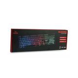 Teclado Gamer C/ Fio Kross Njord Membrana Led Rgb Ke-kg105