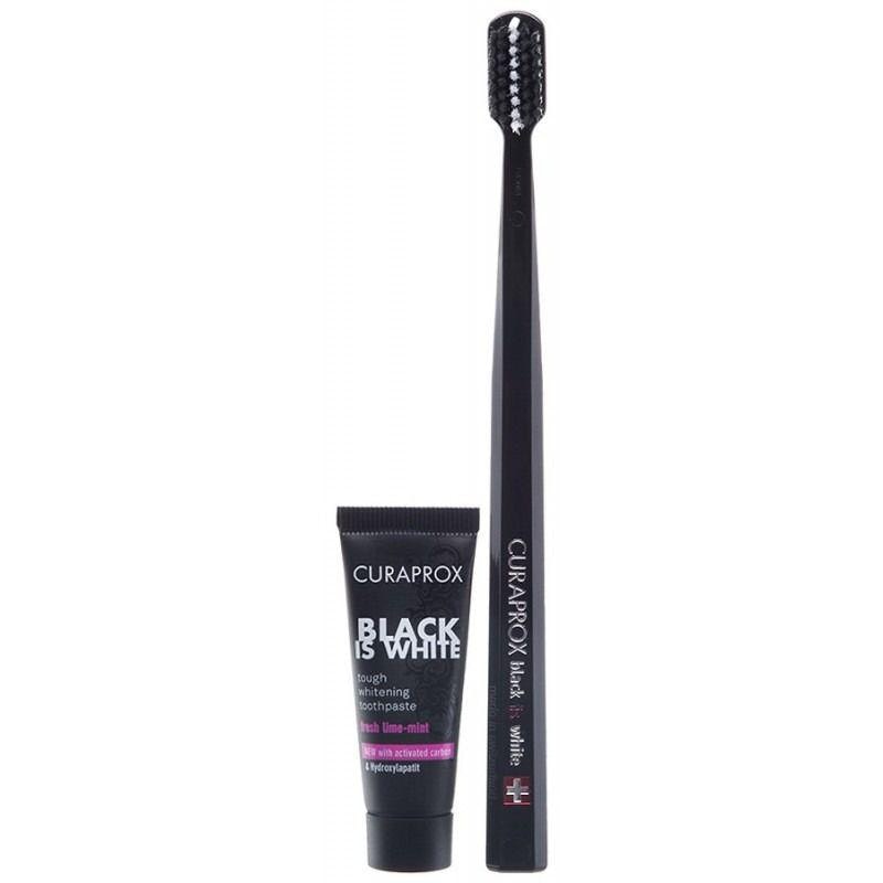 Escova Dental Ultra Macia + Creme Dental Black Is White 10Ml é boa?