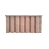 Barra De Acabamento L Reto Milano 2,5cm X 270cm Milano