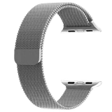 Pulseira Metal Milanese Compatível Smartwatch Apple Iwo Hw Fecho Magnético