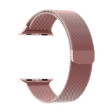 Pulseira Metal Milanese Compatível Smartwatch Apple Iwo Hw Fecho Magnético