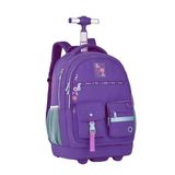 Mochila Carrinho Luluca Bolsa Escolar Meninas Design Moderno