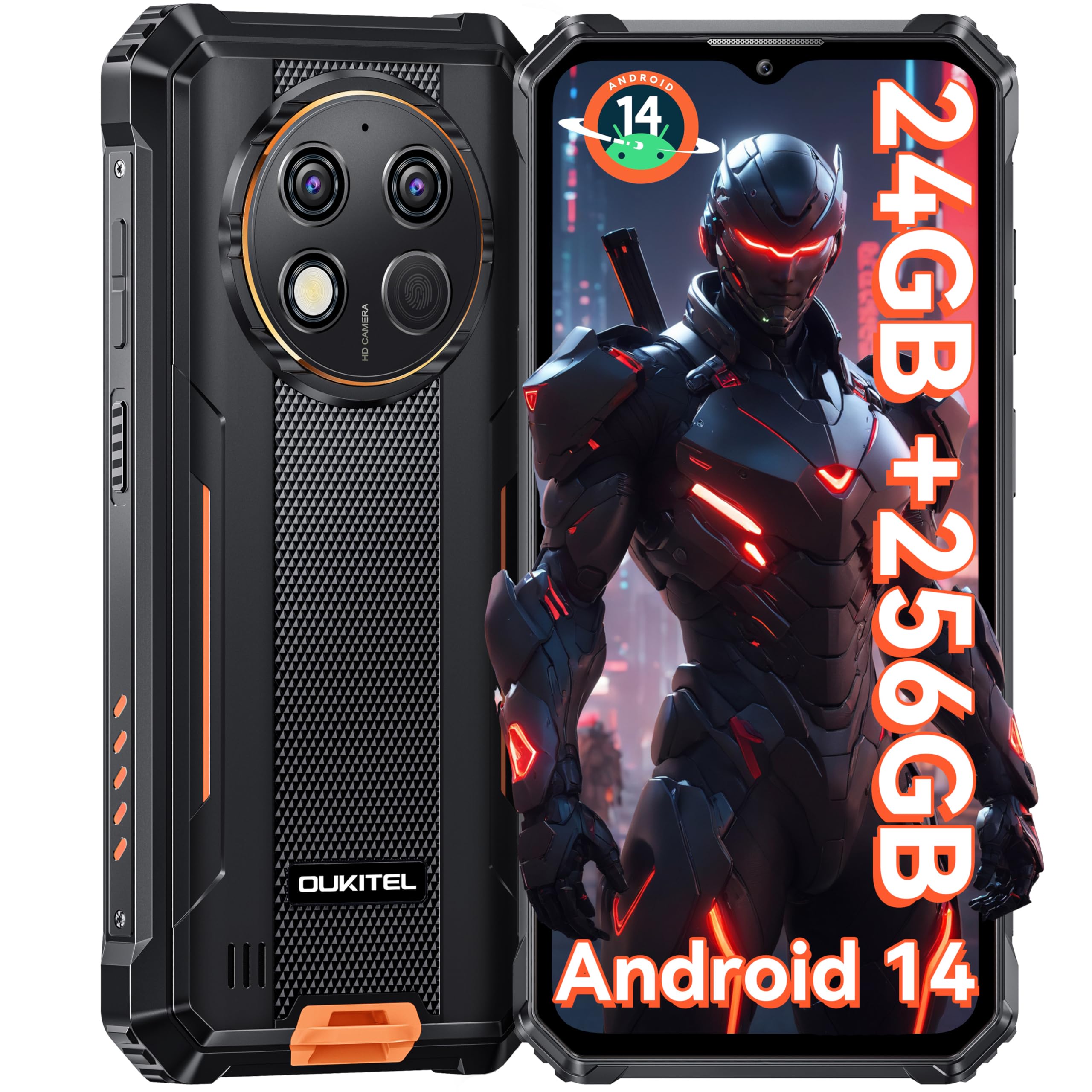 Smartphone Oukitel G1 Rugged Desbloqueado 24 Gb+256 Gb/1 Tb