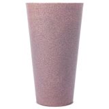 Vaso Decorativo Para Plantas Conico Aldora 66 Pedra