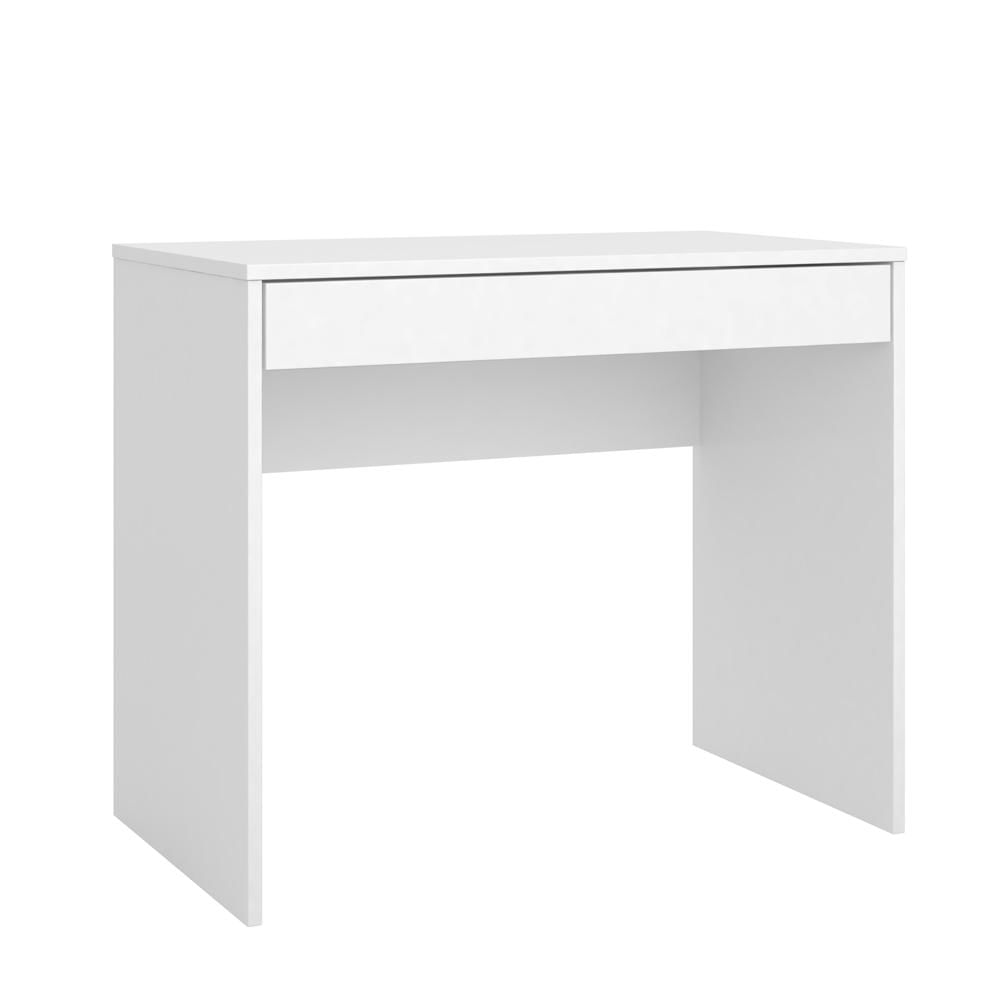 Escrivaninha com 1 Gaveta Facility Branco
