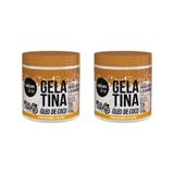Gelatina Capilar Salon Line 550g Todecacho Nutritiva - 2un