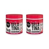 Gelatina Capilar Salon Line 550g Todecacho Fortalecedora-2un