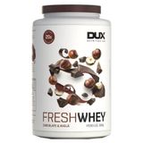 Fresh Whey Isolado Hidro 3w Chocolate 900g Luva Darkness Dux